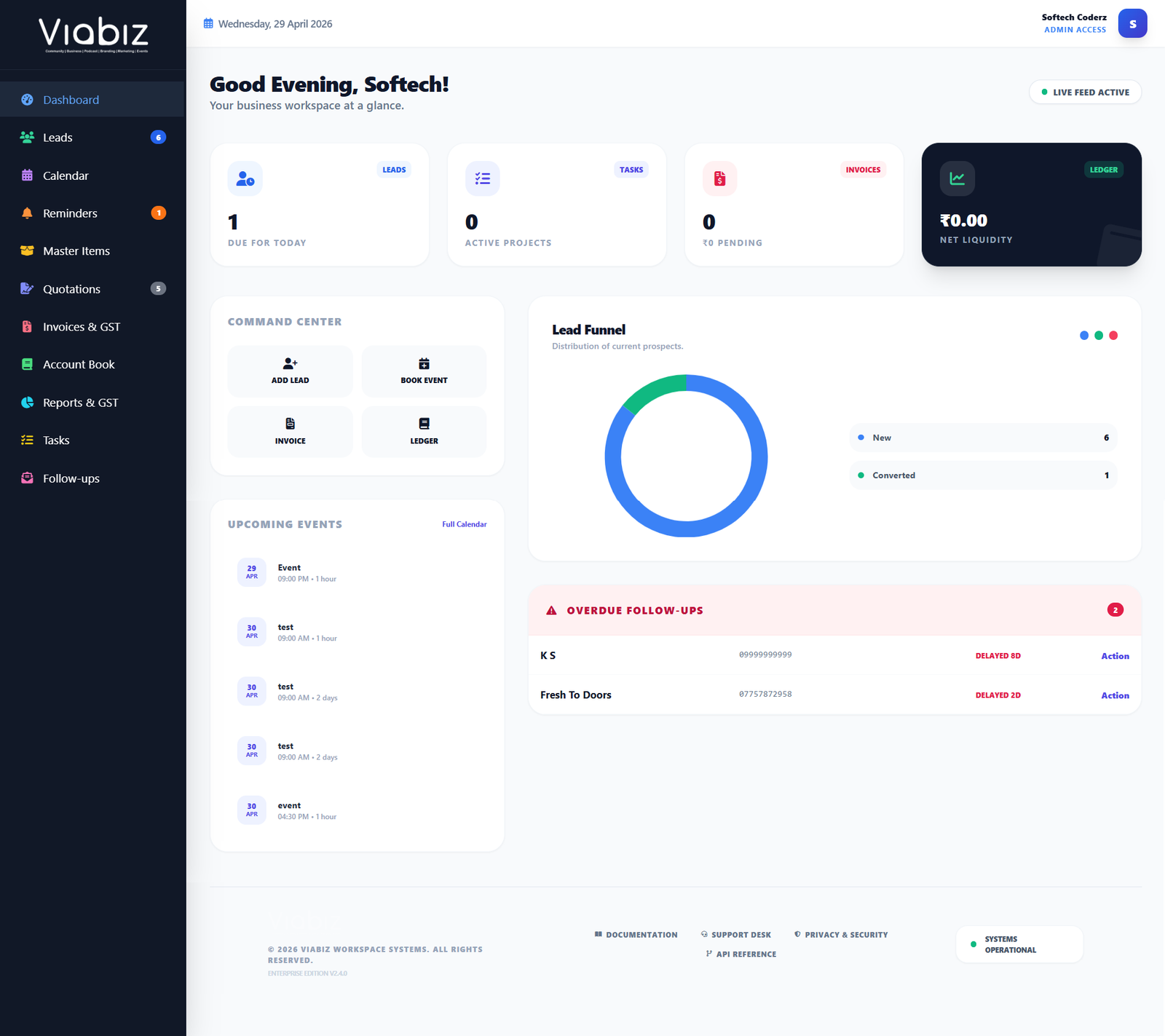 Workspace UI